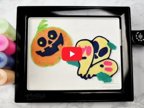 Presto® PanGogh® Pancake Art Pumpkin/Ghosts Template