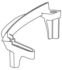 Left Handle/Leg Frame