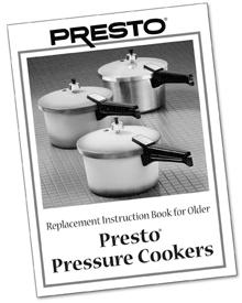 presto pressure cooker recipes pdf