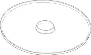 21809 Dehydrator Fruit Roll Sheet