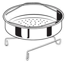 Mesh Steamer Basket, Stainless, Extra-Deep, 6-8-Qt.