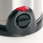 A close-up of the heat control of the 1-liter Electric Deep Fryer.