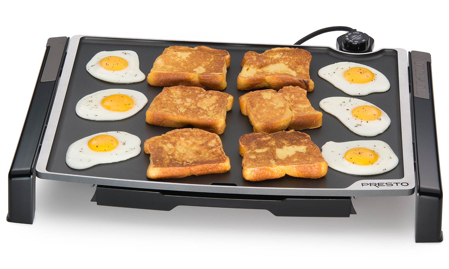 Electric Tilt-n-Fold XL™ Griddle - Griddles - Presto®