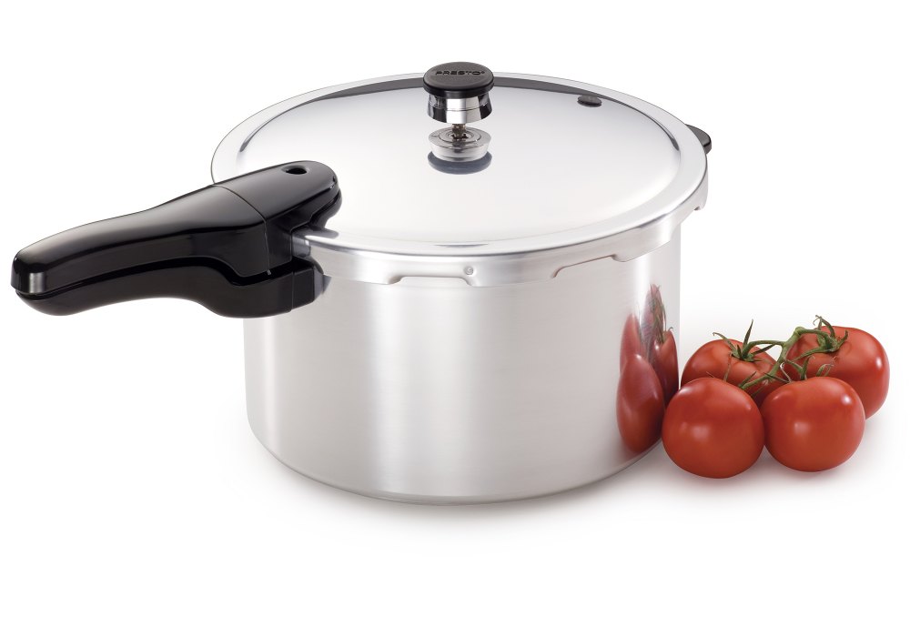 8-Quart Aluminum Pressure Cooker