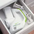 The SaladShooter&reg; electric slicer/shredder stored in a drawer.