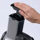 A close-up of the Professional SaladShooter&reg; electric slicer/shredder's adjustable food guide.