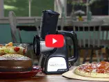 Link to a video about the Presto Professional SaladShooter slicer/shredder.