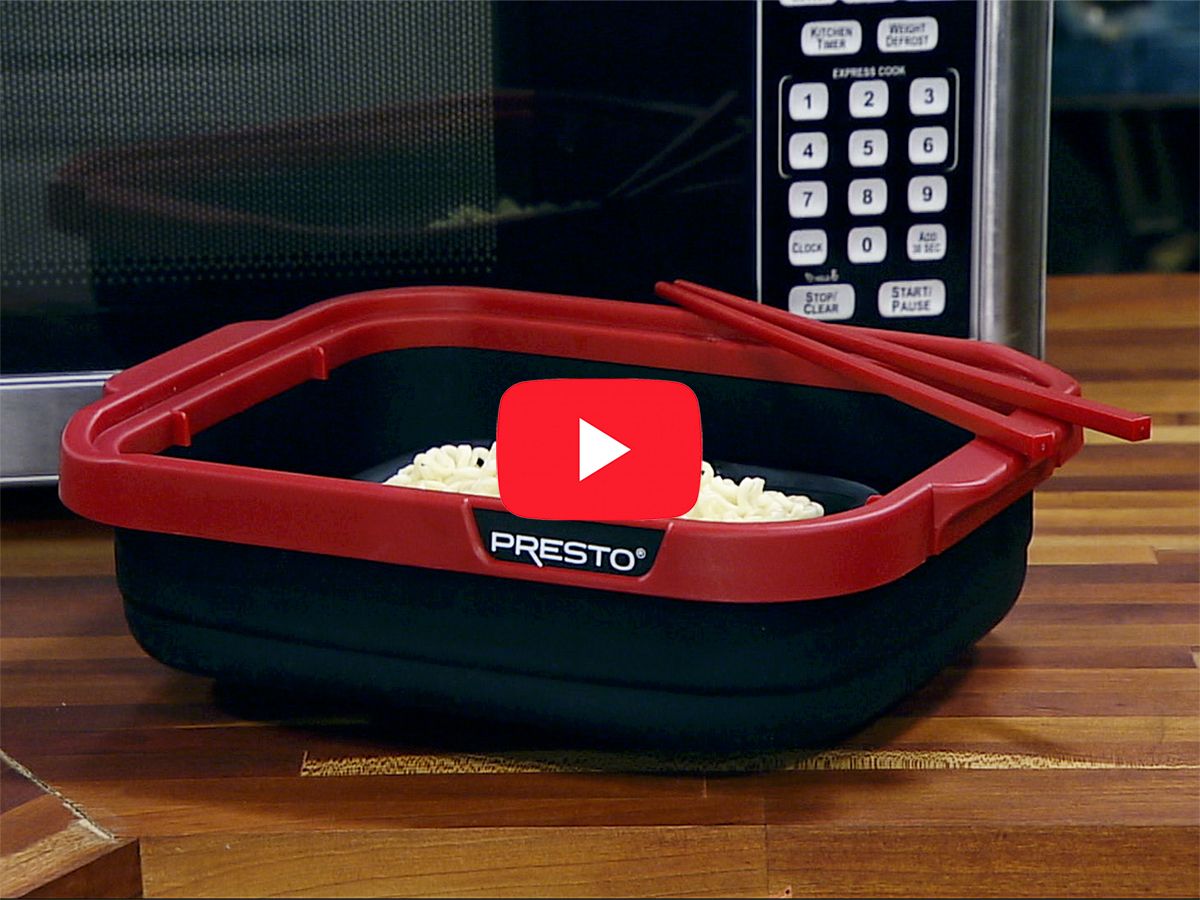 Presto® Collapsible Silicone Microwave Multi-cooker - Product Info