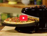 Link to a video about the Presto Pizzazz Plus rotating pizza oven.