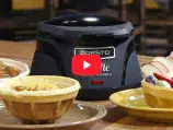 Link to a video about the Presto Belgian Waffle Bowl Maker.
