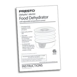 Parts and Accessories For Dehydro™ Electric Food Dehydrator - Presto®