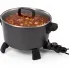 The Kitchen Kettle XL multi-cooker/steamer with the cover on.