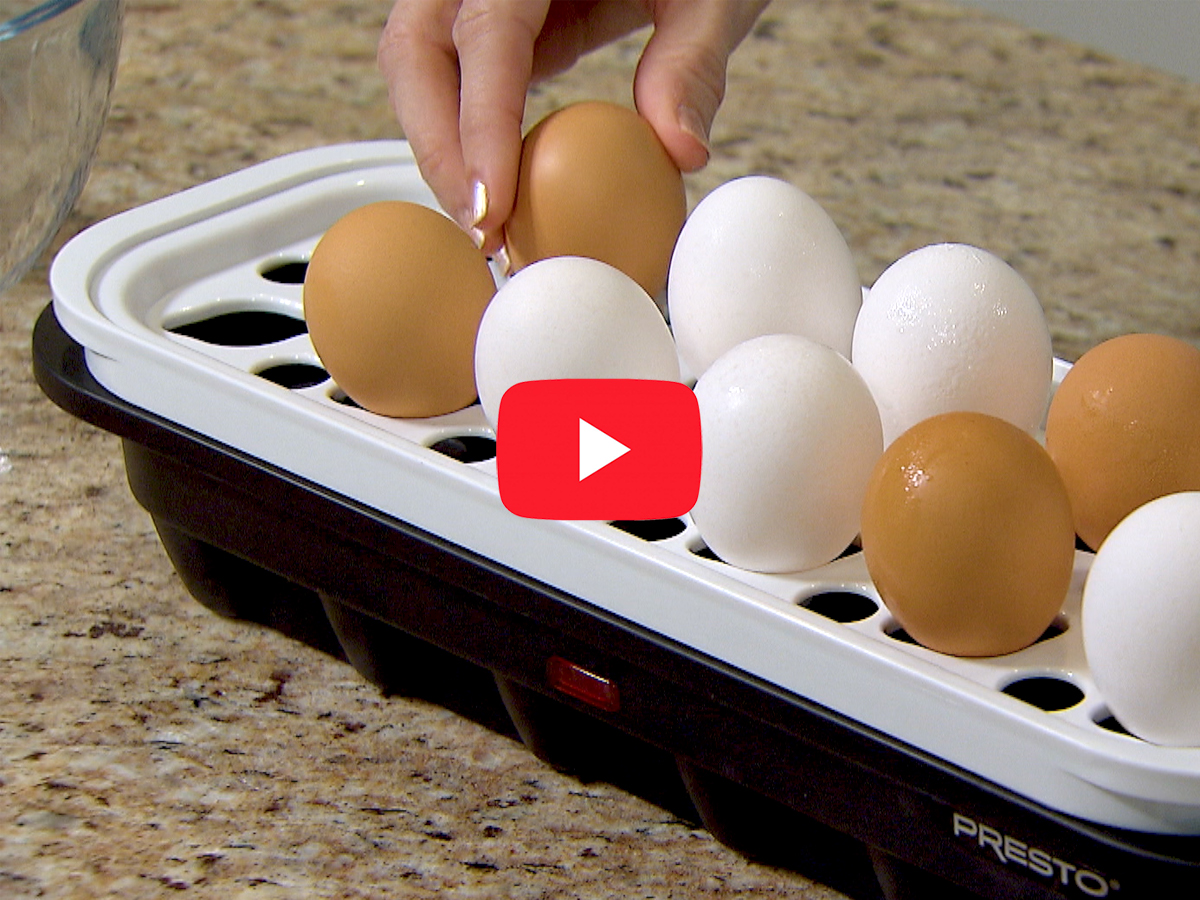 Easy Store Egg Cooker - Product Info - Video - Presto®