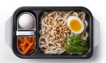 Udon Noodles with Egg and Carrots
