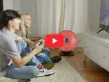 Link to a video about the Presto HeatDish Plus Tilt electric parabolic heater.