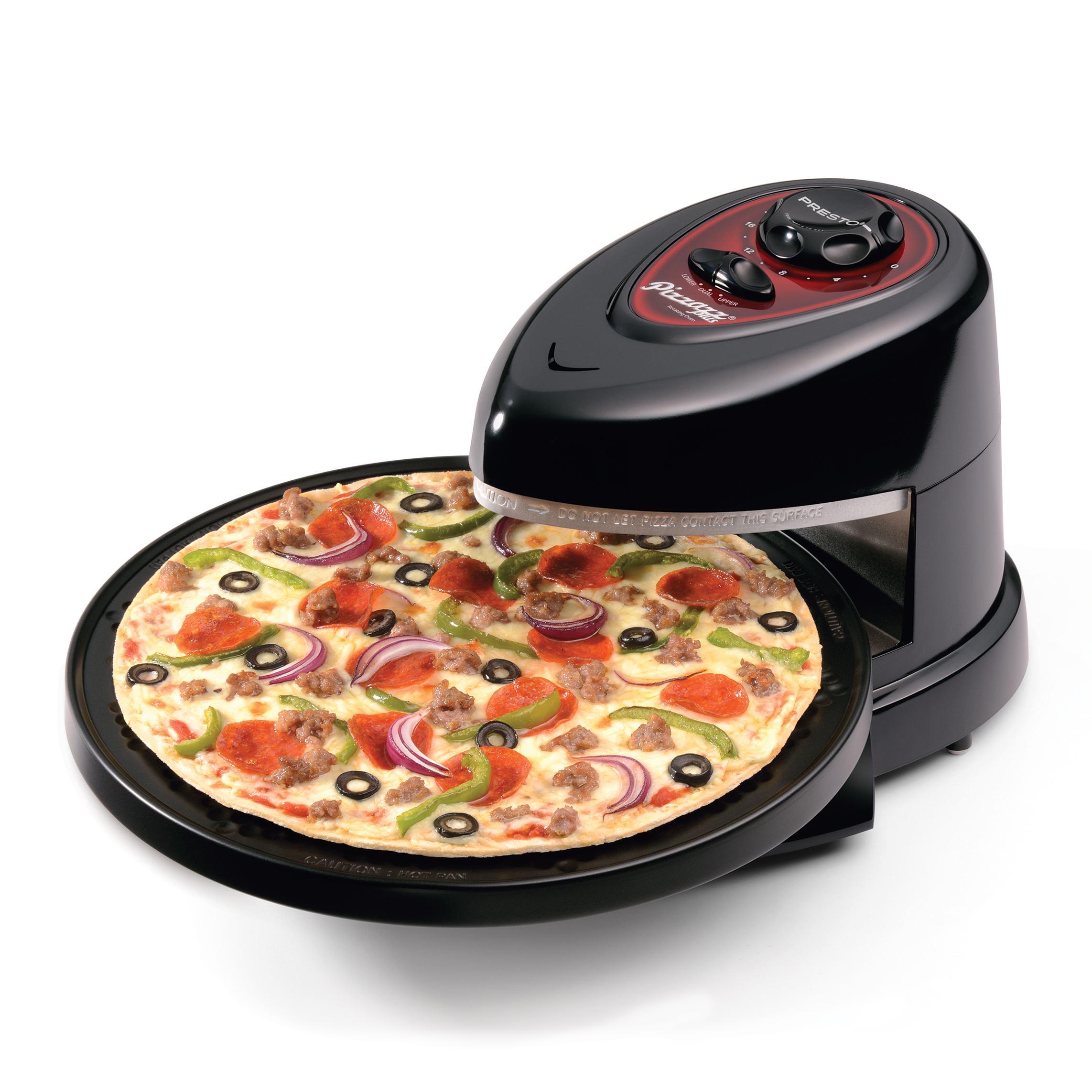 Pizzazz® Plus rotating pizza oven - Pizza Ovens - Presto®