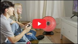 Videos A French language video about the Presto HeatDish Plus Tilt chaufferette parabolique électrique