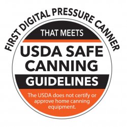 First Digtal Canner That Meets USDA Safe Canning Guidelines