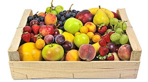 Image of fruits in crate