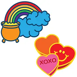 81588 Rainbow/Heart Template for the PanGogh Pancake Art Griddle