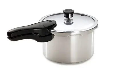 The 0124104 4-Quart Aluminum Pressure Cooker.