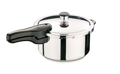 4-Quart Stainless Steel Pressure Cooker