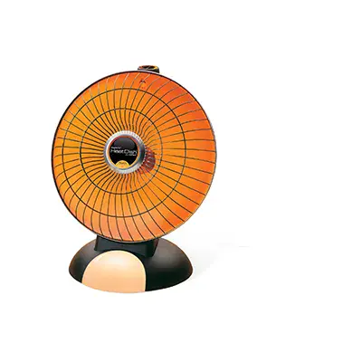 0791407 HeatDish Plus Footlight parabolic electric heater