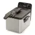 The Stainless Steel ProFry immersion element deep fryer with the cover on.