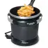 The FryDaddy® electric deep fryer with French fries in the scoop.