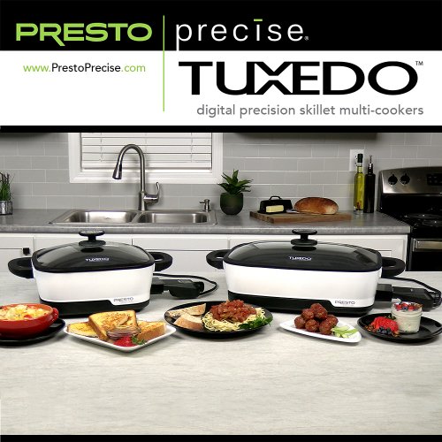 Presto Precise&reg; Tuxedo&trade; Digital Precision Skillet Multi-Cookers