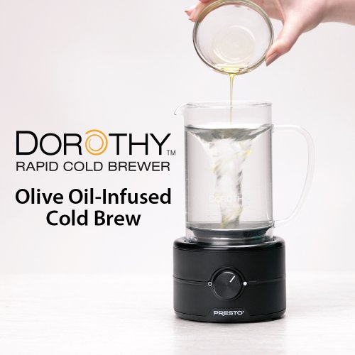 What's Trending: Olive Oil-Infused Coffee with the Dorothy&trade; Rapid Cold Brewer!
