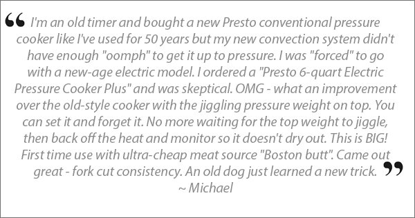 Electric Pressure Cooker Plus
