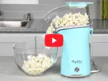 Link to a video about the Presto PopLite Plus hot air popper.