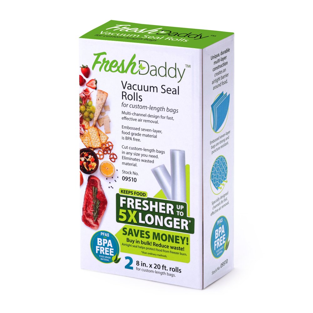 FreshDaddy™ 8-inch by 20-foot Vacuum Seal Rolls