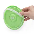 The silicone seal in the cover of a FreshDaddy  Vacuum Container.