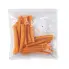 Carrots in a FreshDaddy Vacuum Sealer Zipper Bag with Port.