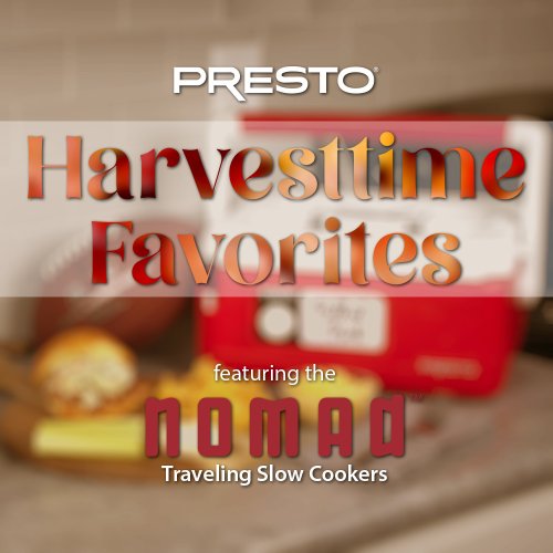 Harvesttime favorites with the Nomad&reg; Traveling Slow Cooker