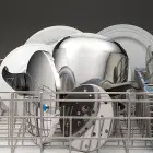 The 6-Quart Stainless Steel Pressure Cooker in a dishwasher.