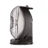 The HeatDish Plus Tilt parabolic electric heater in the storage position.