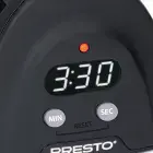 A close-up of the FlipSide Belgian Waffle Maker's timer.