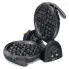 The FlipSide Belgian Waffle Maker with the cover open.