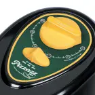 A close-up of the Pizzazz Plus rotating pizza oven control panel.