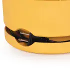 A close-up of the power cord stored in the Showtime gourmet popper base.