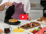 Link to a video about the Presto Flip Belgian Waffle Maker.