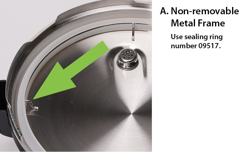 Non-removable Metal Frame