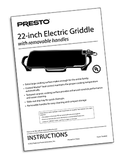 76406 Instruction Book Cover