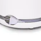 A close-up of the power cord stored in the PopLite Our Munch hot air corn popper base.