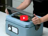 Link to a video demonstrating how to operate the dual locking lid of a Presto Nomad traveling slow cooker.