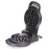 The Flip Belgian Waffle Maker with the cover open but no waffle on the cooking grid.