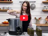 Link to a video demonstrating how to pressure can with the 02153 and 02154 Presto Precise Digital Pressure Canners.